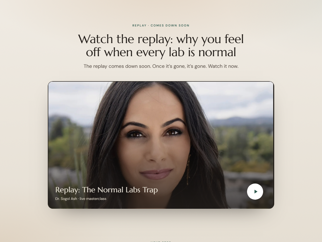 Replay + application preview